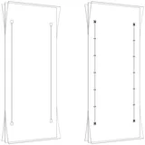 HAWA Ausrichtbeschlag, für Türen 2040?2600 mm,