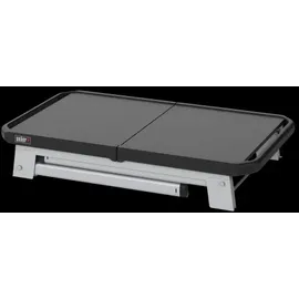 Weber Grilltisch ausziehbar wetterfest grau