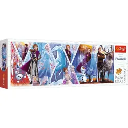 TREFL 29048 Frozen II 1000 Teile Panorama Puzzle