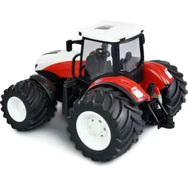 AMEWI RC-Landmaschine Traktor mit Kippanhänger 2,4CH RTR rot-weiß (22600)