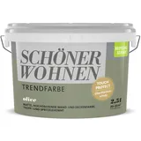 Schöner Wohnen Trend Wandfarbe Olive Matt 2,5 l