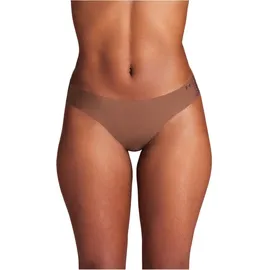 Under Armour Pure Stretch No-Show String 3 St. Braun S