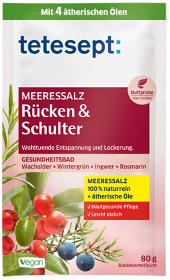 tetesept® Meeressalz Rücken & Schulter