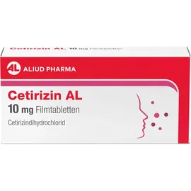 ALIUD PHARMA GmbH Cetirizin AL 10 mg Filmtabletten 7 St.