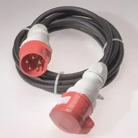 Schaum H07RN-F5G2,5mm2, 16A CEE-Verlängerung, 5m, schwarz