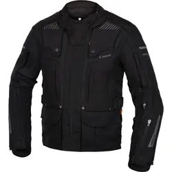 Seca Strada Evo Motorrad Textiljacke, schwarz für Männer