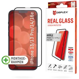 Displex Real Glass - Bildschirmschutz für Apple iPhone 13/13 Pro/14/16e