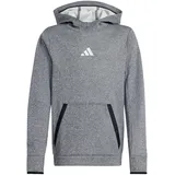 Adidas Kids Fleece Hoodie Black Melange / Grey Four / Grey Two 152