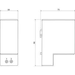 Schneider Electric PTC-Isolierte Heizung NSYCR10WU2C