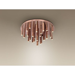 Deckenleuchte-LED ORGANIC Kupfer