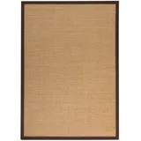 Steffensmeier Flachgewebeteppich, Beige, Naturmaterialien, Rechteckig, 65x140 cm, rutschfeste Unterfläche, Teppiche & Böden, Teppiche, Flachgewebe-Teppiche
