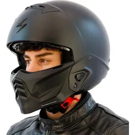 Scorpion Exo-Combat II Solid mattschwarz M