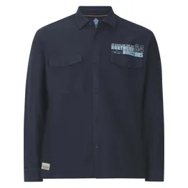 Jan Vanderstorm Outdoorhemd KNUTGARD Blau 5XL