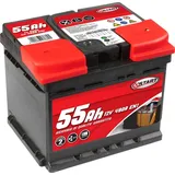 Autobatterie 55AH 12V 480A rechter Pluspol L1 Kasten