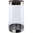 Creativ deco Bodenvase CREATIV DECO, transparent, H:30cm Ø:15cm, Glas, Vasen, mit silberfarbenen Absetzungen