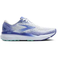 Brooks Ghost 16 Damen White/Amparo Blue/Limpet Shell 40