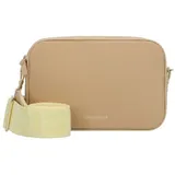 Coccinelle Tebe Umhängetasche Leder 18 cm fresh-beige