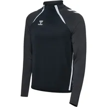 hummel hmlLEAD 2.0 1/2-Zip Trainings-Top Herren 1006 black/asphalt XXL