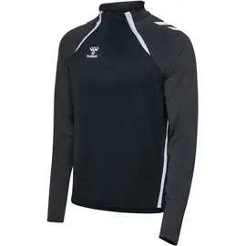 hummel hmlLEAD 2.0 1/2-Zip Trainings-Top Herren 1006 black/asphalt XXL