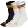 adidas 3-Streifen Dämpfende Funktionssocken 3er Pack Weiß/Schwarz/Gold 37-39