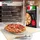 Heidenfeld 5in1 Pizza-Set, Pizzastein, 2in1 Pizzaschieber, Pizzaschneider, Holzgriffe, Pizza-Zubehör