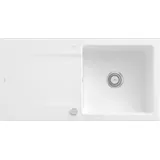 Villeroy & Boch Siluet 60 stone white + Excenterbetätigung + Lochbohrungen