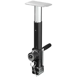 PRO PLUS Anhängerstütze mit Kurbel und Halter klappbar 1000 kg 420-680 mm
