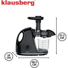 Klausberg KB-7861 Slow Juicer schwarz