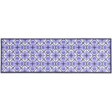 Primaflor Primaflor-Ideen in Textil Küchenläufer »LISSABON, Made in Belgium«, rechteckig, 5 mm Höhe, Motiv Ornamente, Fliesen Design, rutschhemmend, waschbar, Küche