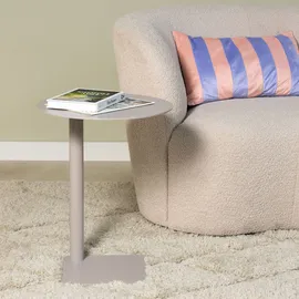 Spinder DESIGN "SUNNY 50", grau (silky taupe, silky taupe, silky taupe, silky taupe, silky taupe, silky taupe), B/H/T: 40cm x 50cm x 40cm, Tische, Beistelltisch, aus Stahl