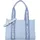 Valentino Candle Shopper Baumwolle Blue
