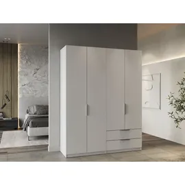 Demeyere Drehtürenschrank Ghost 157,3 x 203 x 51,1 cm Weiß