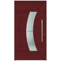 KNOCK Aluminium-Haustür »Terra Nova«, purpur - rot
