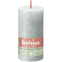 Bolsius Rustik Stumpenkerze 100 x 50 mm jade grün