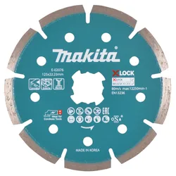 Makita Diamanttrennscheibescheibe 125 mm 1 Stk. • Beton/Granit/Marmor • 2,5 mm •...