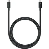 Satechi Thunderbolt 4 Kabel (1m), unterstützt 8K-Displays, Datenübertragung mit 40 Gbit/s, 240W PD-Laden, für iPhone 17 bis 15, MacBook Air & Pro, iPad – Intel Thunderbolt-Zertifiziert