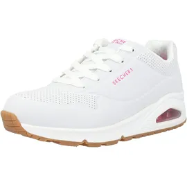 SKECHERS Uno - Stand on Air Weiß/Hot Rosa 36