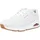 SKECHERS Uno - Stand on Air Weiß/Hot Rosa 36