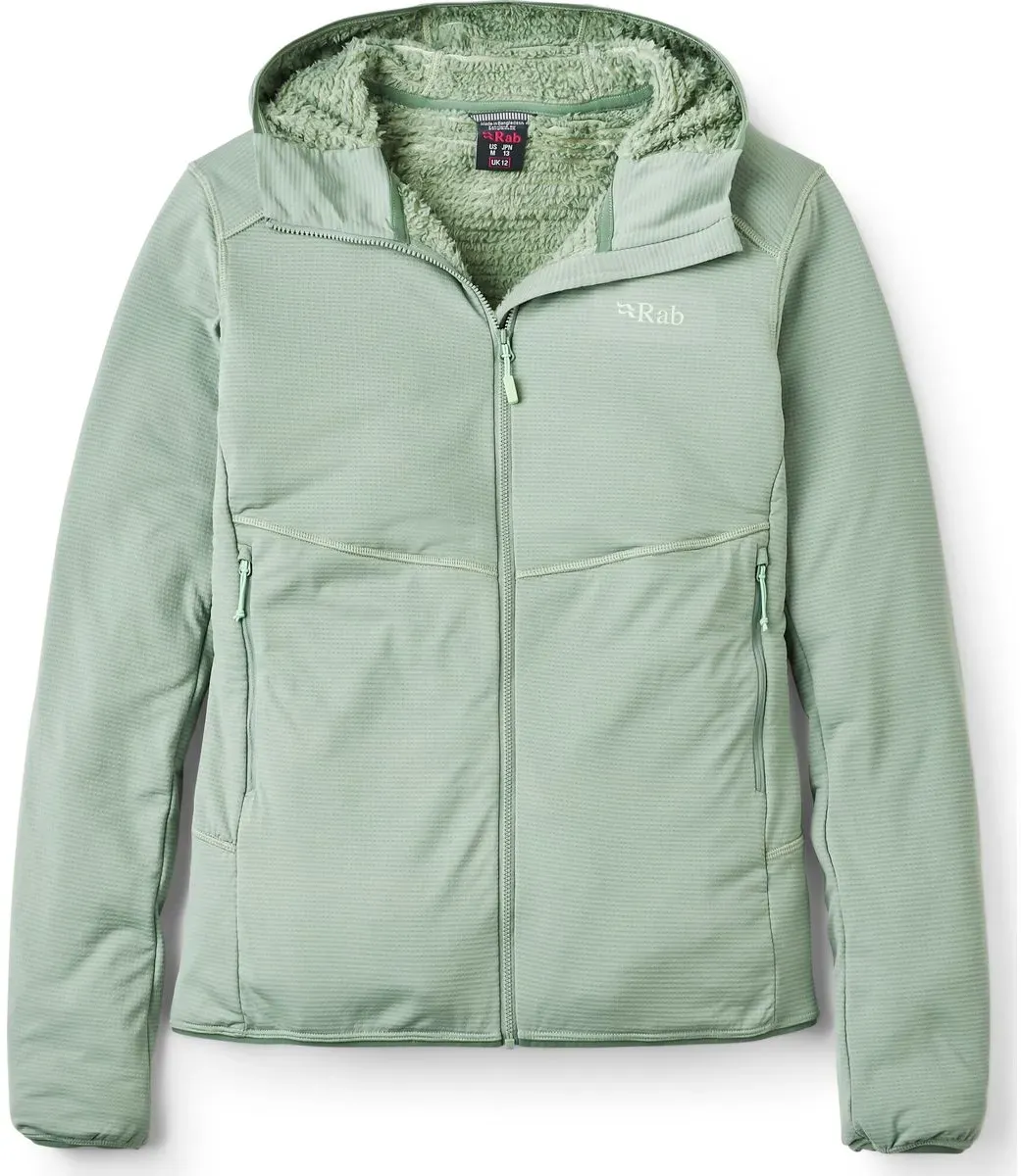 Rab Evolute Hoody Wmns dark fig green (DFG) 12