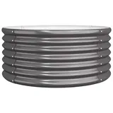 vidaXL Pflanzkübel 80 x 80 x 36 cm Anthrazit