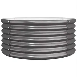 vidaXL Pflanzkübel 80 x 80 x 36 cm Anthrazit