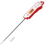 ThermoPro TP15 Digitales Bratenthermometer Profi-Küchenthermometer Fleischthermometer Grillthermometer mit langem Fühler, IP65 strahlwassergeschützt, abwaschbar