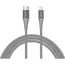 Nevox USB-C auf Lightning 1 m Silber