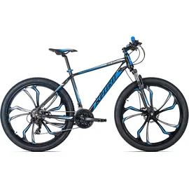 KS-Cycling Xplicit 2022 27,5 Zoll RH 76 cm schwarz/blau