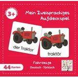 Schulbuchverlag Anadolu Mein Zweisprachiges Aufdeckspiel Fahrzeuge Deutsch - Türkisch