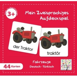 Schulbuchverlag Anadolu Mein Zweisprachiges Aufdeckspiel Fahrzeuge Deutsch - Türkisch