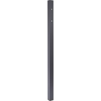 GAH Alberts Alberts Tor-Anschlagpfosten Columbus 240 cm 60 x 60 mm matt schwarz