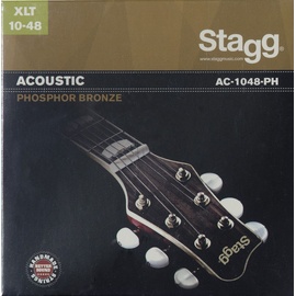 Stagg Saitensatz f. Westerngitarre Phosphor Bronze Extra Light
