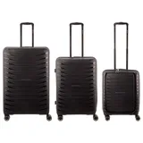 Franky PP15-55-L/69DF/77DF Koffer-Set 3-tlg. schwarz