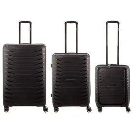 Franky PP15-55-L/69DF/77DF Koffer-Set 3-tlg. schwarz